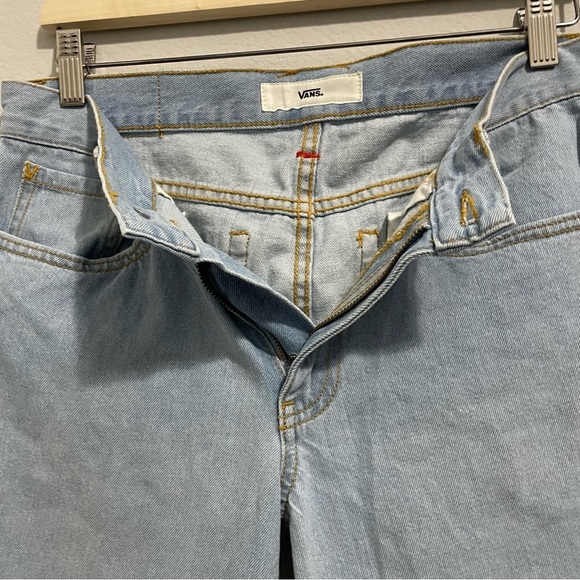 VANS Jeans High Rise Straight Lightwash Denim Relaxed Fit Womens 7 28 - Picture 10 of 16